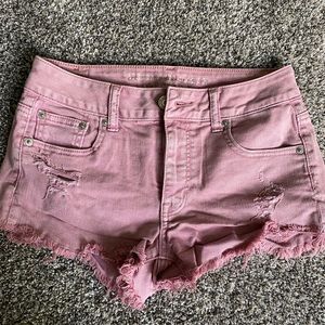 Pink American Eagle shorts size 2